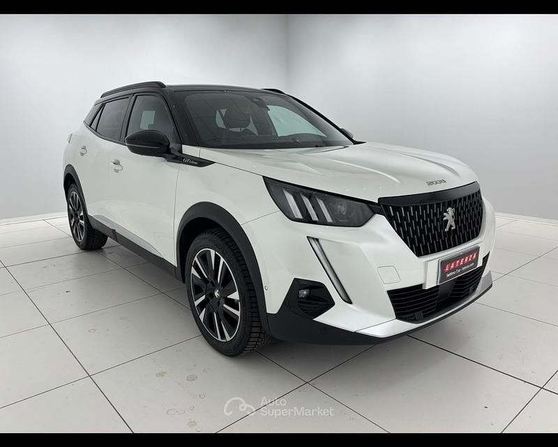 Usata Peugeot 2008 GT-line 102 CV (75 kW) 2020 Bianco SUV