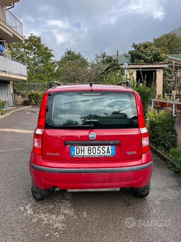 Usata Fiat Panda 77 CV (56 kW) 2007 Rosso Berlina