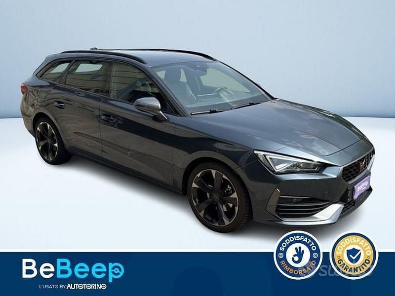 Usata Cupra Leon 150 CV (110 kW) 2024 Grigio metallizzato Station wagon