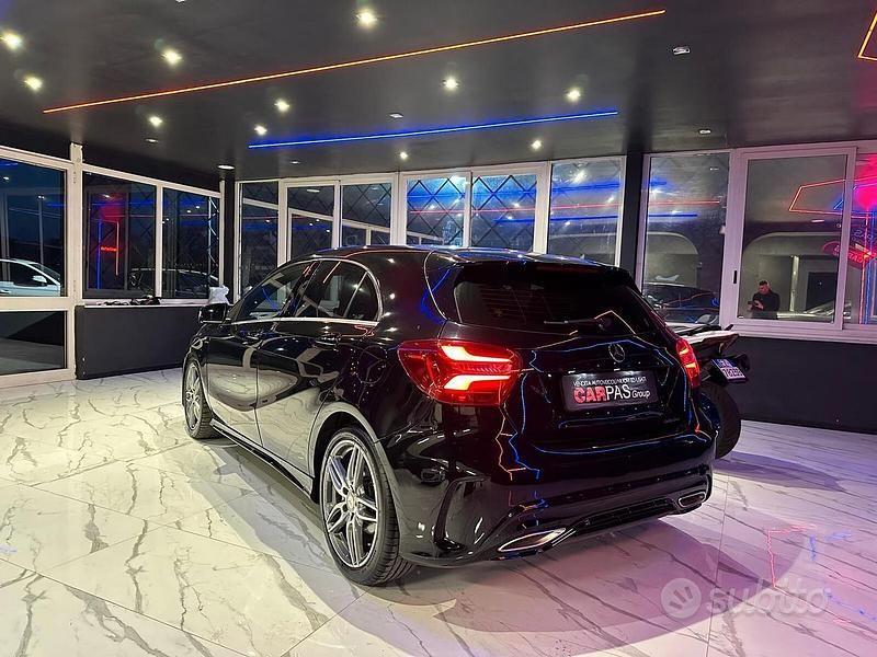 Usata Mercedes A200 Premium 136 CV (100 kW) 2016 Nero Berlina