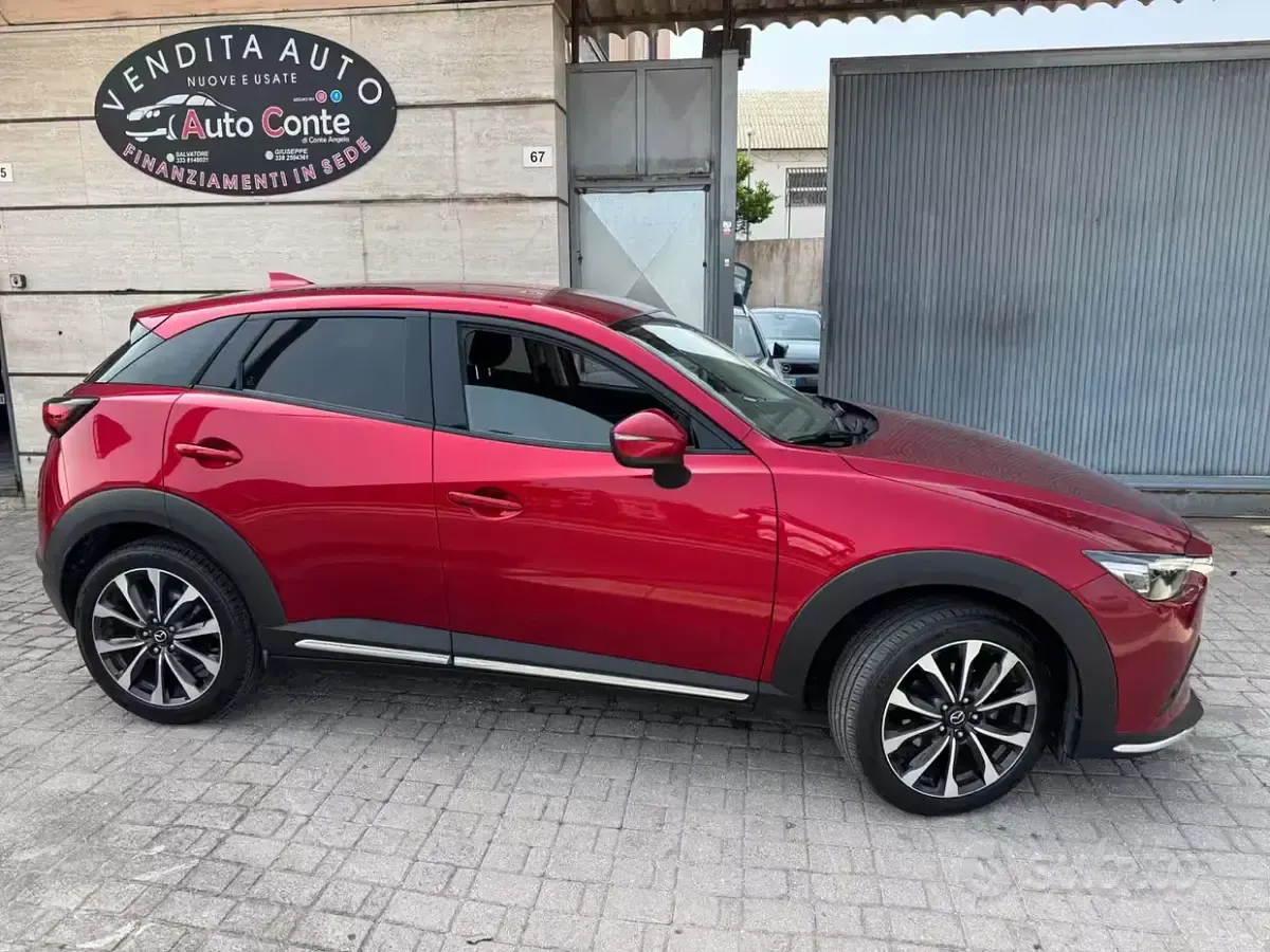 Usata Mazda CX-3 Exceed 116 CV (85 kW) 2019 Rosso SUV