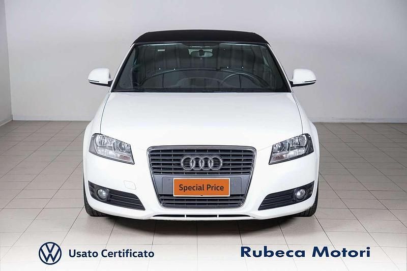 Usata Audi A3 Cabriolet Attraction 105 CV (77 kW) 2008 Bianco Cabrio