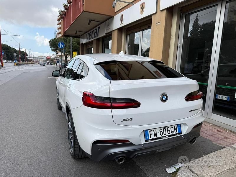 Usata BMW X4 M Sport 231 CV (169 kW) 2019 Bianco SUV