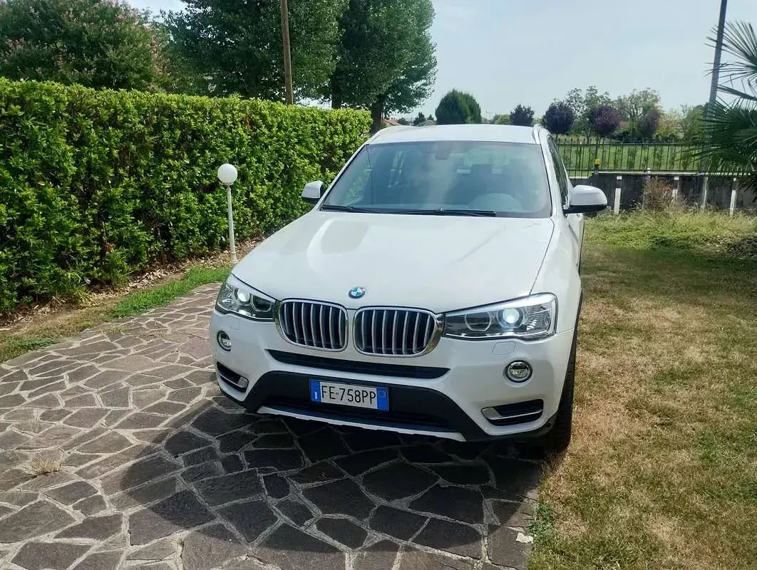 Usata BMW X3 xLine 190 CV (139 kW) 2016 Bianco SUV