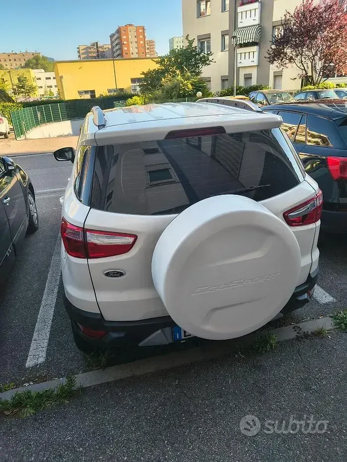 Usata Ford Ecosport 90 CV (66 kW) 2014 Bianco SUV