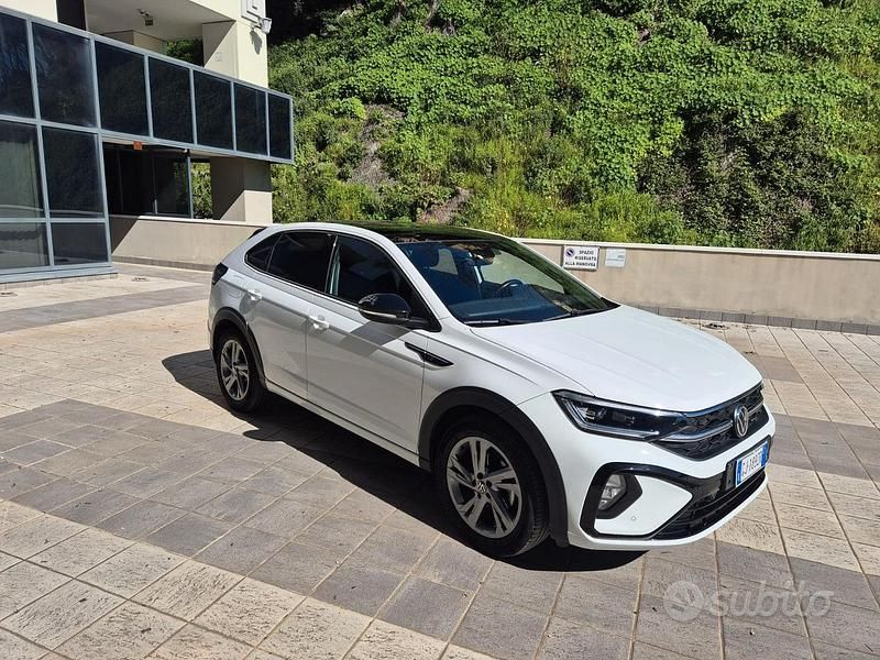 Usata VW Taigo R-line 110 CV (80 kW) 2021 Bianco SUV
