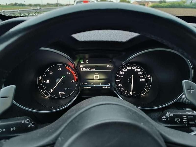 Usata Alfa Romeo Stelvio Executive 209 CV (153 kW) 2018 Blu/azzurro SUV