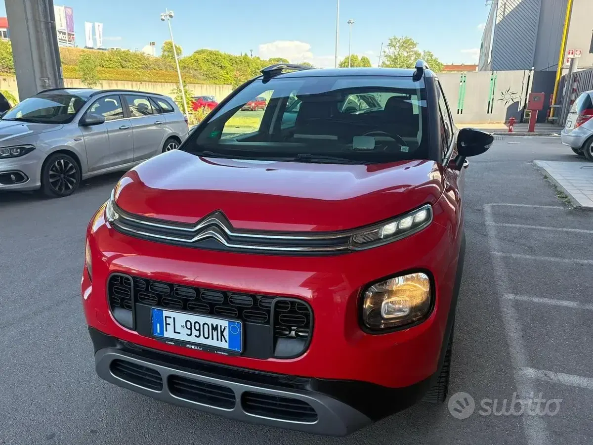 Usata Citroën C3 Aircross Shine 99 CV (72 kW) 2018 Rosso SUV