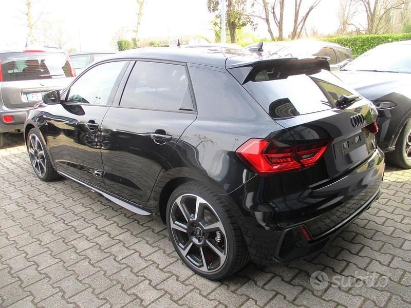 Usata Audi A1 Sportback S-Line 116 CV (85 kW) 2025 Nero Utilitaria