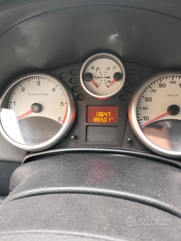 Usata Peugeot 207 70 CV (51 kW) 2007 Grigio Berlina