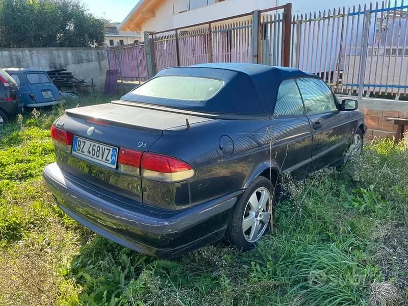 Begagnad Saab 9-3 Cabriolet Anniversary 150 HK (110 kW) 2002 Blå Cab
