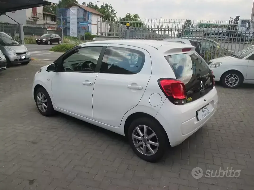 Usata Citroën C1 69 CV (50 kW) 2015 Bianco Utilitaria