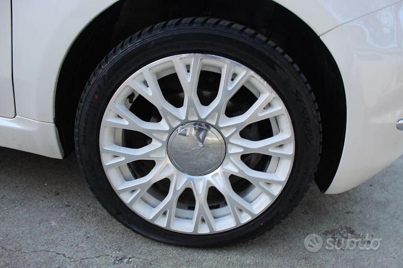 Usata Fiat 500C 95 CV (69 kW) 2017 Beige Cabrio