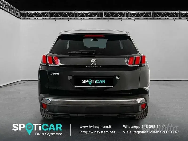 Usata Peugeot 3008 Active 131 CV (96 kW) 2020 Nero SUV