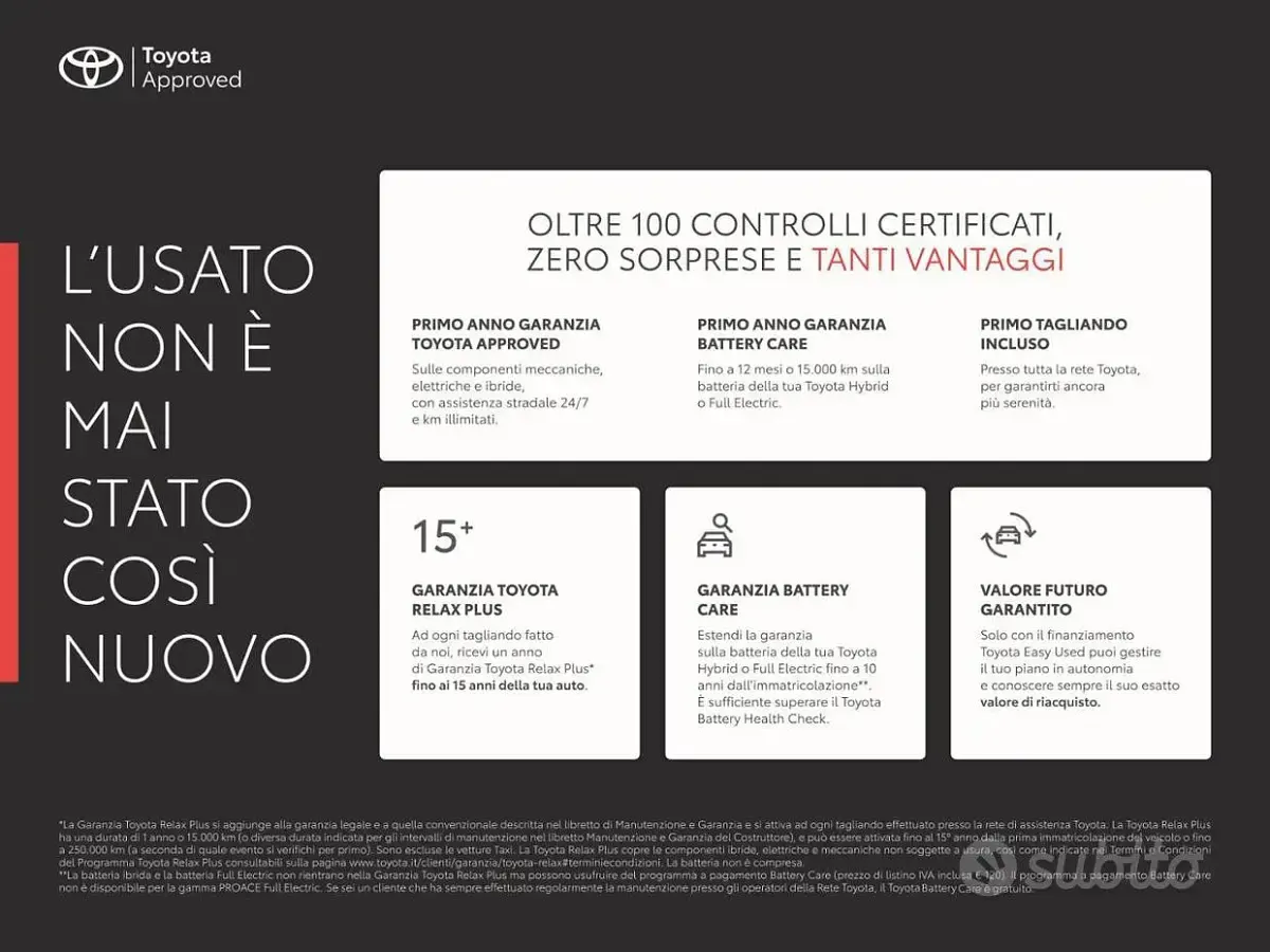 Usata Toyota Yaris 69 CV (50 kW) 2014 Bianco Utilitaria