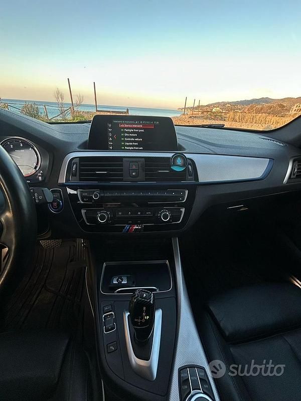 Usata BMW 116 M Sport 116 CV (85 kW) 2019 Blu Utilitaria