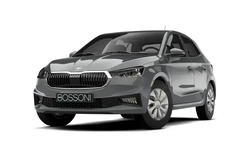 Nuova Skoda Fabia 2026 Grigio Utilitaria