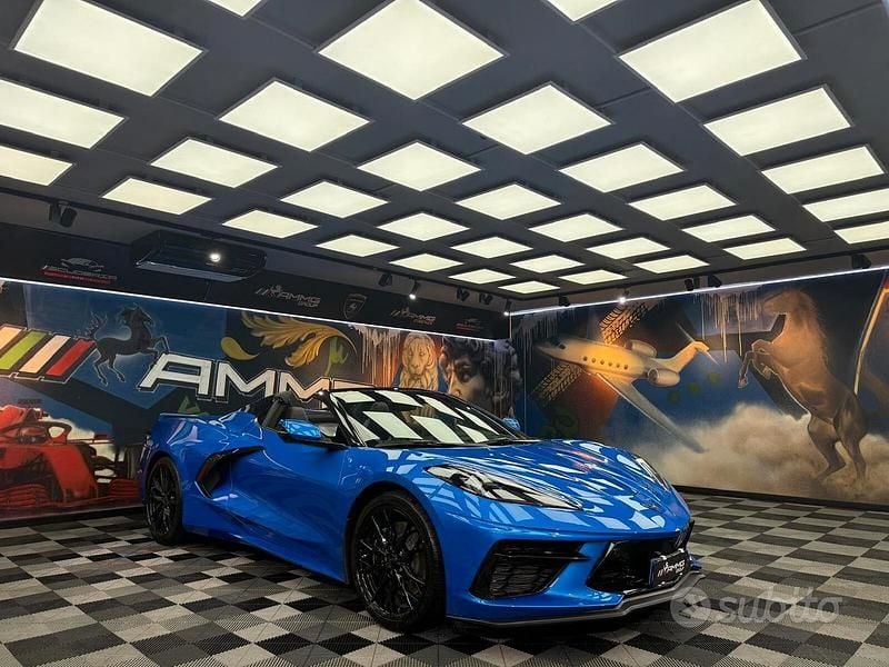 Nuova Chevrolet Corvette 489 CV (359 kW) 2025 Blu Cabrio
