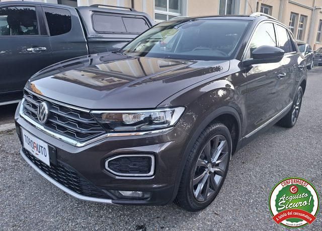 Usata VW T-Roc Advance 150 CV (110 kW) 2018 Marrone SUV
