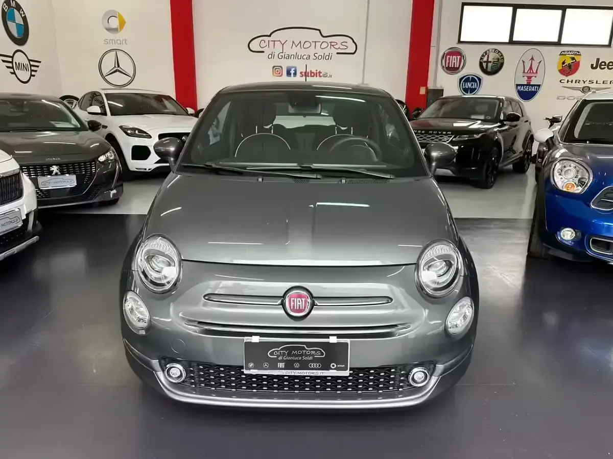 Usata Fiat 500 Lounge 69 CV (50 kW) 2019 Grigio Berlina