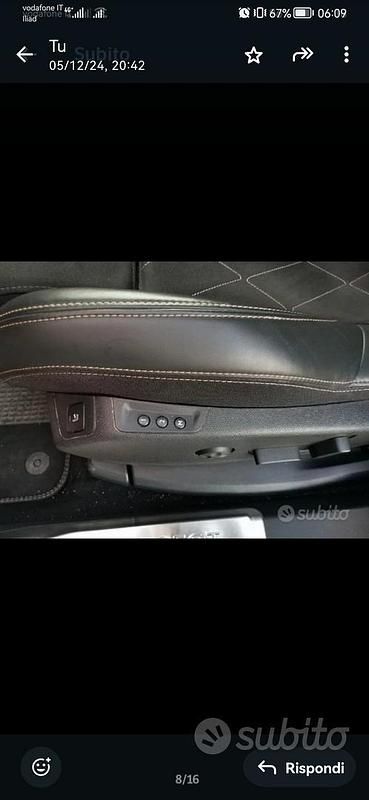 Usata Peugeot 3008 GT 177 CV (130 kW) 2018 Nero SUV