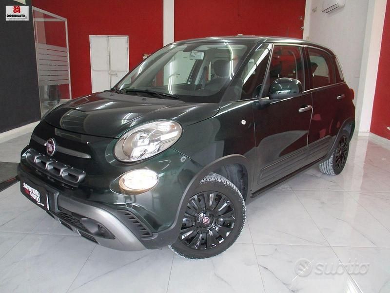 Usata Fiat 500L Cross 95 CV (69 kW) 2021 Verde Monovolume
