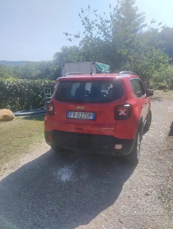 Usata Jeep Renegade Limited 140 CV (102 kW) 2019 Rosso SUV