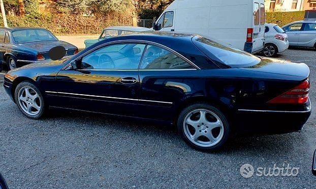 Usata Mercedes CL600 367 CV (269 kW) 2000 Blu Coupé