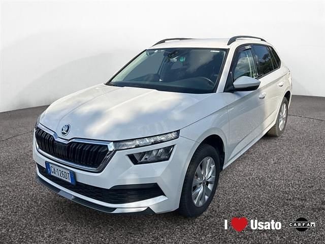 Bianco Usata 2020 Skoda Kamiq Style SUV | 14.900 € (Buon prezzo) - Immagine 1/4