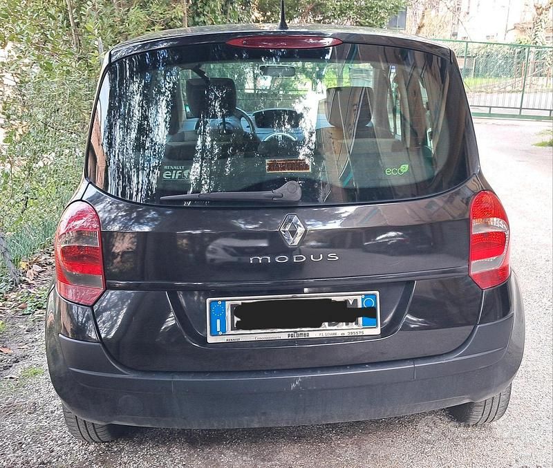 Usata Renault Modus 2008 Nero Monovolume