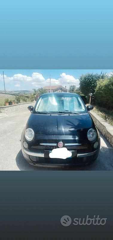 Usata Fiat 500 75 CV (55 kW) 2009 Nero Berlina