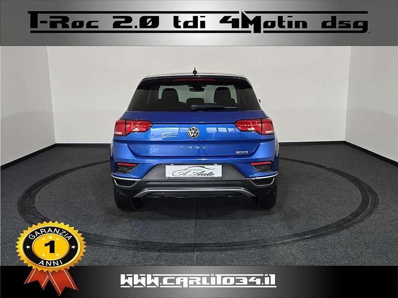 Usata VW T-Roc Style 150 CV (110 kW) 2020 Blu/azzurro SUV