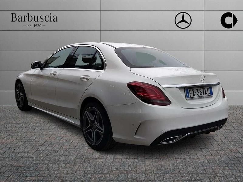 Usata Mercedes C220 Premium 194 CV (142 kW) 2019 Bianco Berlina
