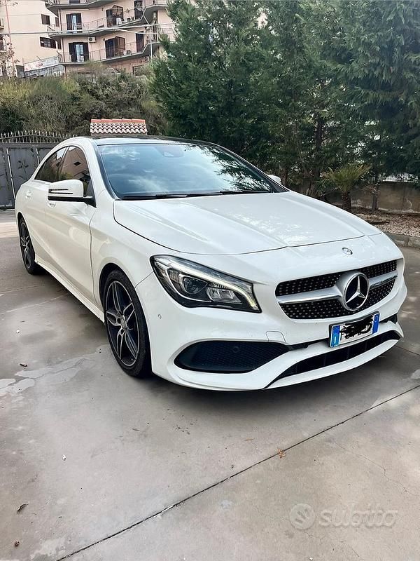Usata Mercedes CLA220 177 CV (130 kW) 2016 Bianco Berlina