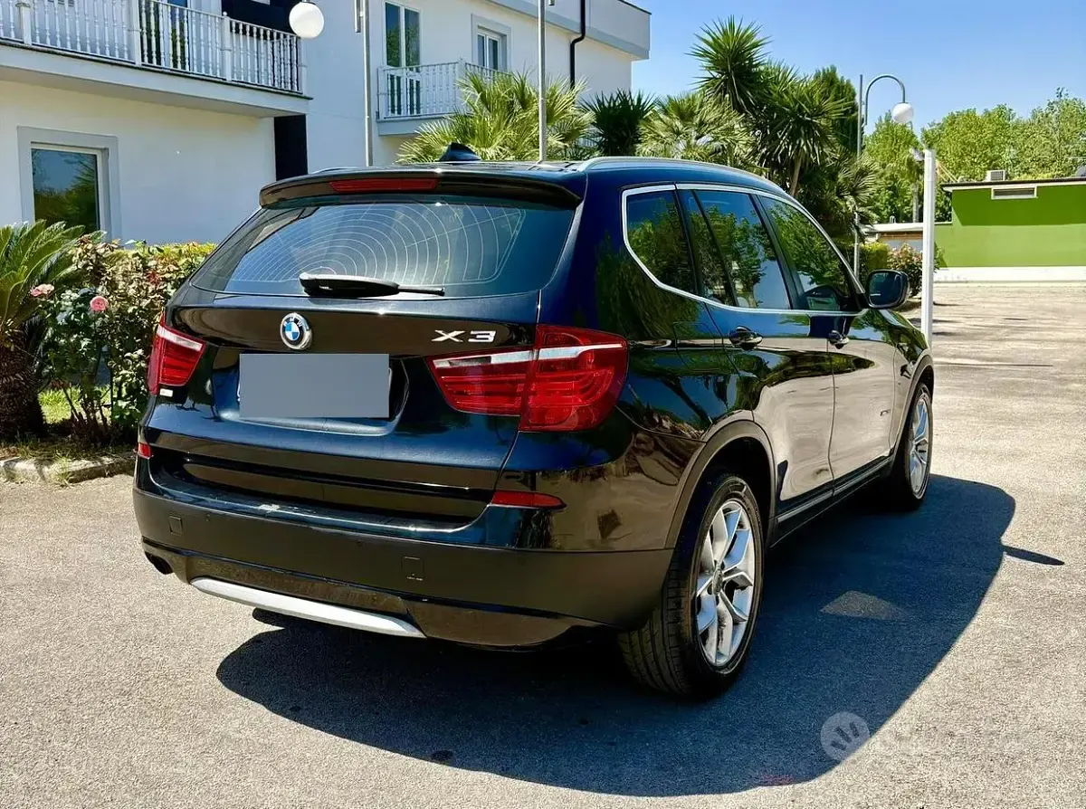 Usata BMW X3 184 CV (135 kW) 2012 Nero SUV