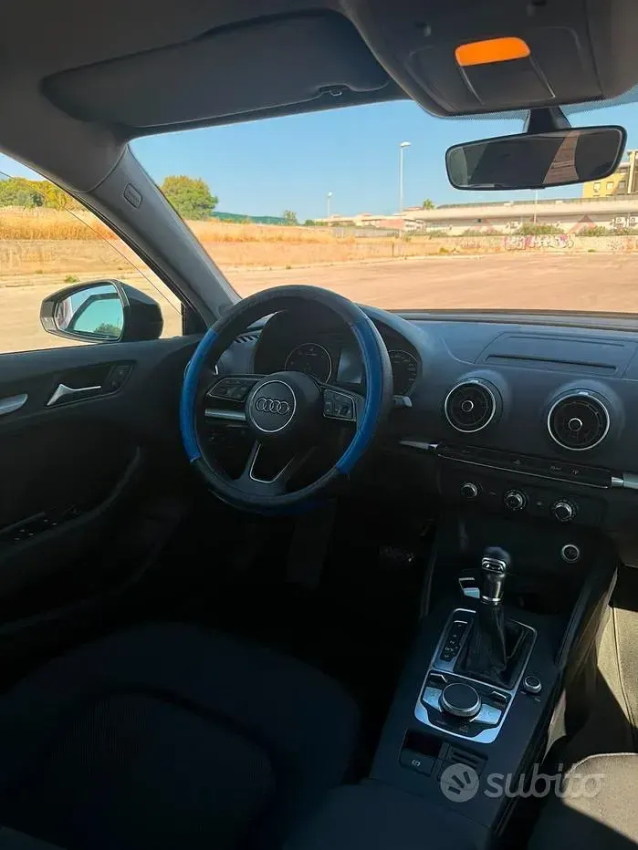 Usata Audi A3 Ambiente 110 CV (80 kW) 2017 Nero Berlina