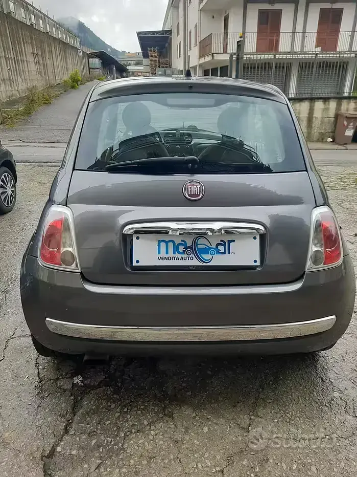 Usata Fiat 500 Lounge 85 CV (62 kW) 2012 Grigio Berlina