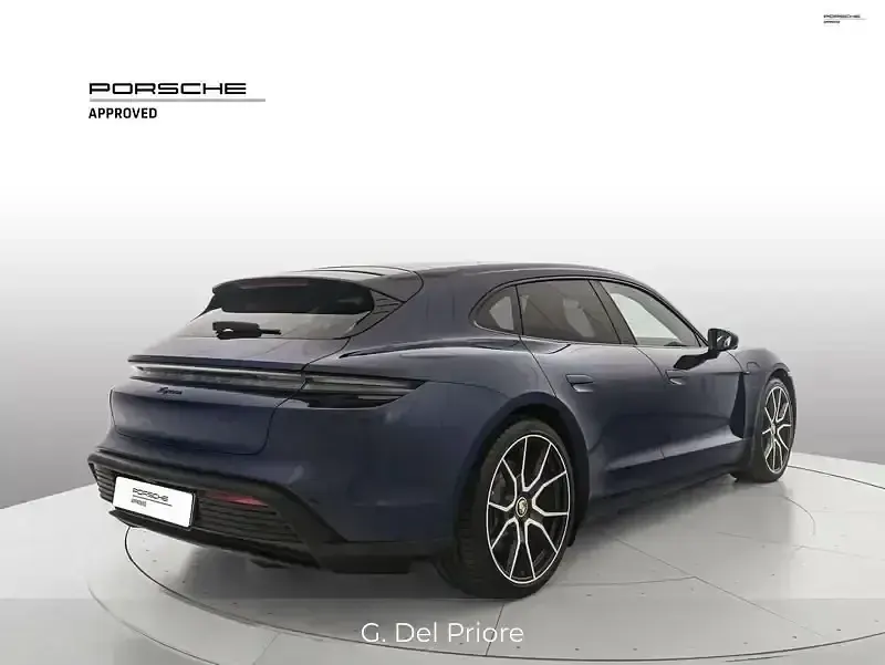 Usata Porsche Taycan Sport Turismo 300 kW (408 CV) 2022 Blu Berlina