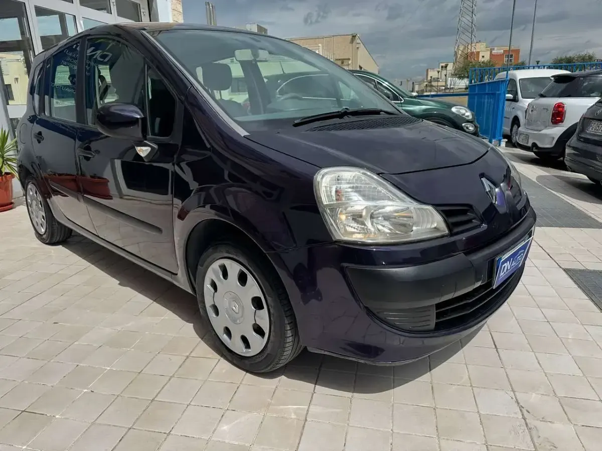 Usata Renault Grand Modus Expression 86 CV (63 kW) 2009 Blu/azzurro Monovolume