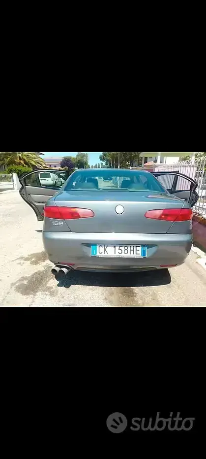 Usata Alfa Romeo 166 175 CV (128 kW) 2003 Grigio Berlina