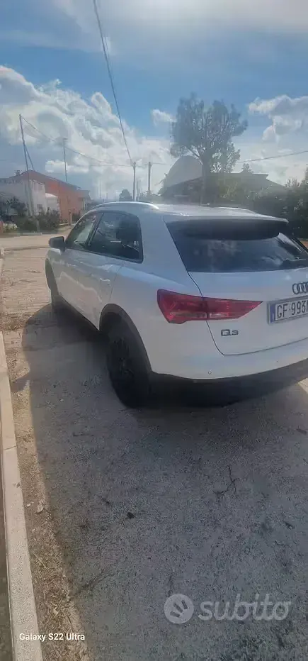 Usata Audi Q3 150 CV (110 kW) 2021 Bianco SUV