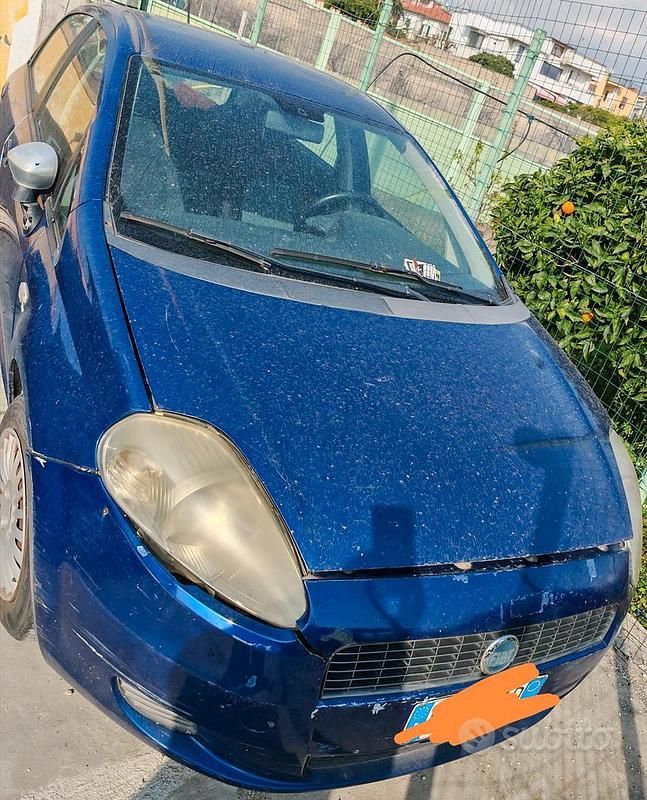 Usata Fiat Grande Punto 2009 Blu Utilitaria