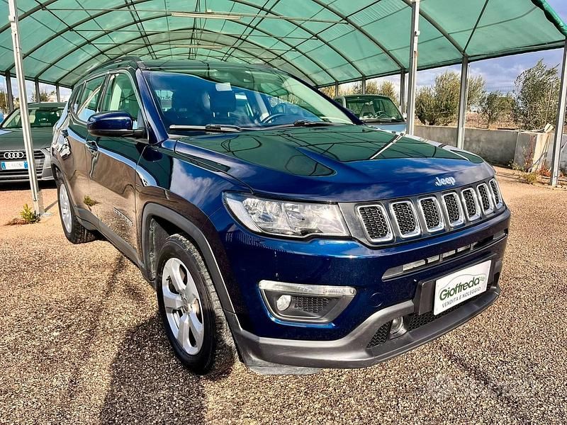 Usata Jeep Compass Longitude 120 CV (88 kW) 2019 Blu SUV