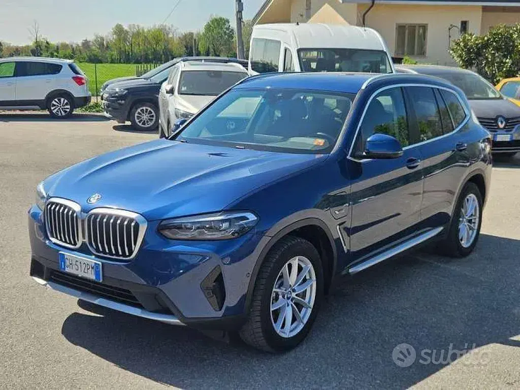 Usata BMW X3 184 CV (135 kW) 2021 Blu/azzurro SUV