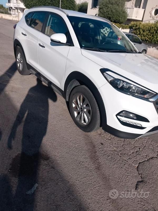 Usata Hyundai Tucson 116 CV (85 kW) 2017 Bianco SUV
