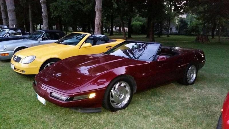 Usata Chevrolet Corvette 306 CV (225 kW) 1993 Rosso Cabrio