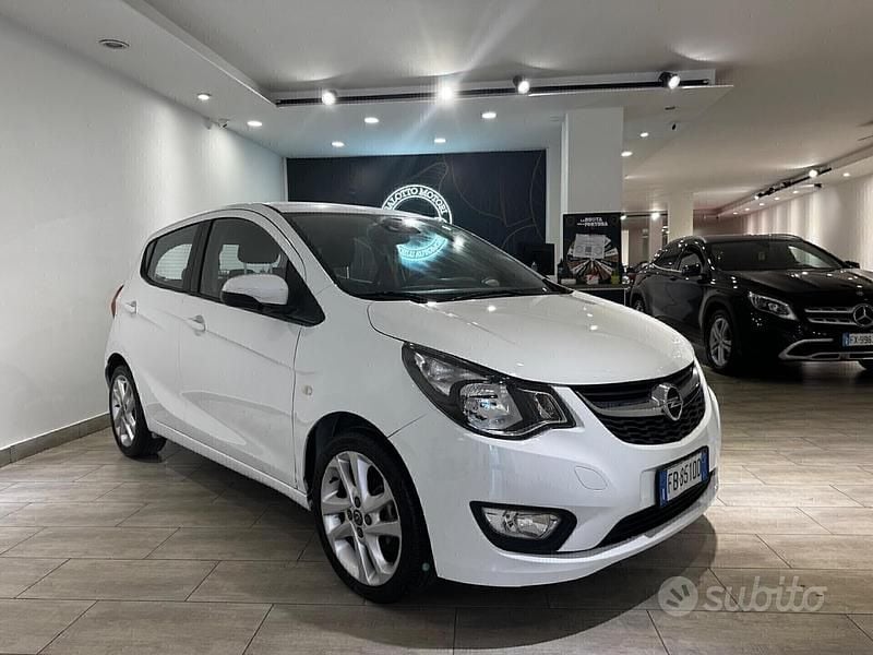 Bianco Usata 2015 Opel Karl Due volumi | 5500 € (Buon prezzo) - Immagine 1/4