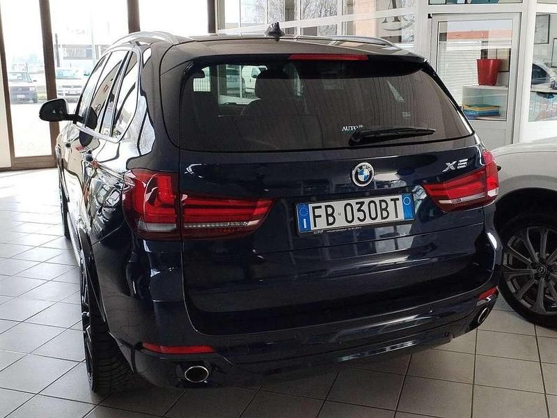Usata BMW X5 231 CV (169 kW) 2015 Blu/azzurro SUV