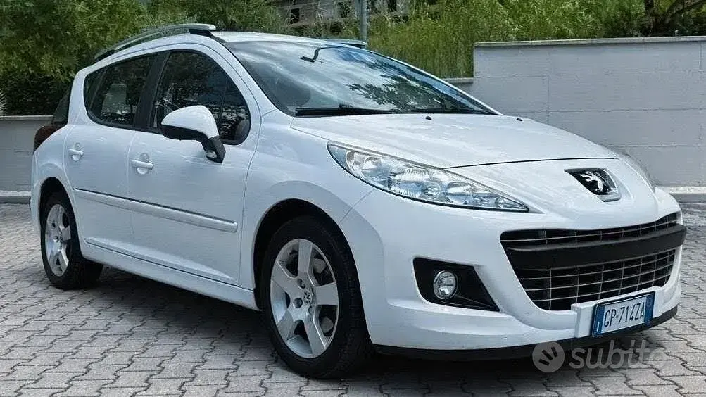 Usata Peugeot 207 Allure 92 CV (67 kW) 2012 Bianco Station wagon
