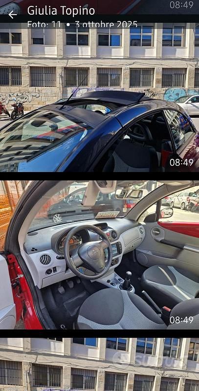 Usata Citroën C3 75 CV (55 kW) 2006 Rosso Utilitaria